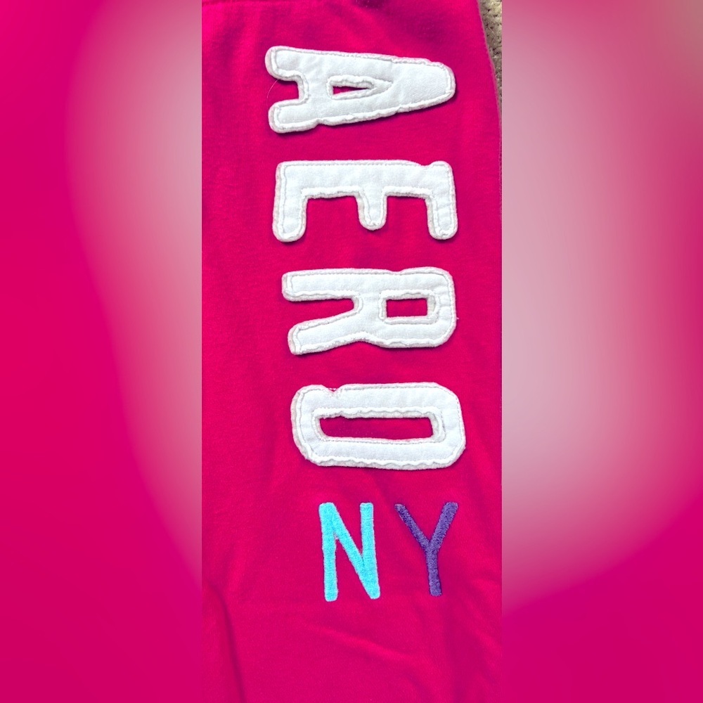 Aeropostale Y2K Hot Pink Joggers - Picture 2 of 4